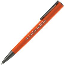 Jagger Gunmetal Kugelschreiber (orange) (Art.-Nr. CA755690)