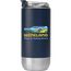 Glacier - 475ml Doppelwandiger Becher aus recyceltem Edelstahl (marineblau) (Art.-Nr. CA922977)