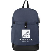 Odyssey Pack - Rucksack aus recyceltem Baumwoll-Canvas (marineblau) (Art.-Nr. CA934895)