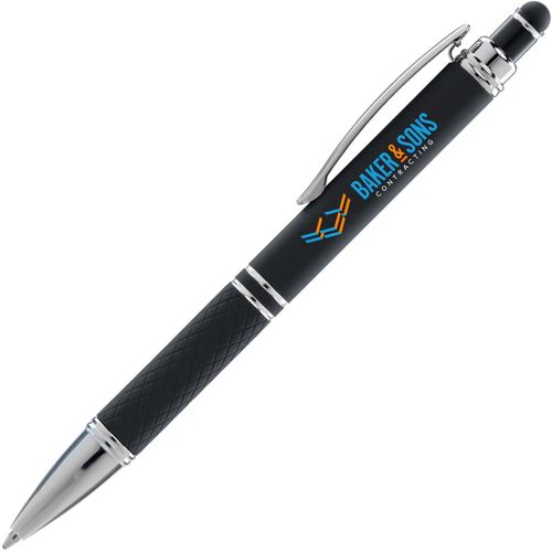 Phoenix Softy Kugelschreiber - m/Stylus (Art.-Nr. CA986946) - Dieser moderne Kugelschreiber aus...