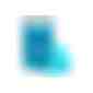 Naschdose M blaue Speckbälle (Art.-Nr. CA142534) - Marshmallows in blau. Mit individuellem...