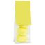 Naschbeutel Gelbe Speckbälle (4-farbiger Druck) (Art.-Nr. CA218298)