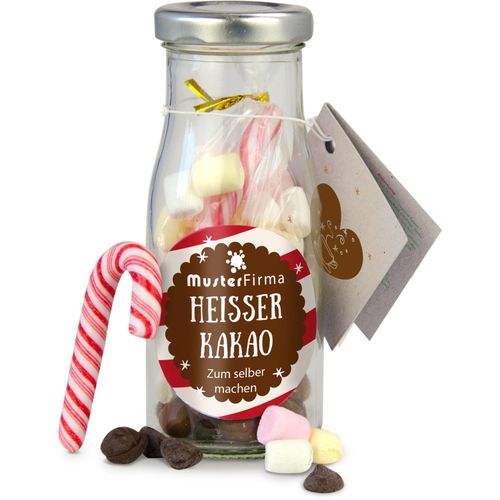 DIY Heisser Kakao (Art.-Nr. CA237944) - Interaktive Flaschen mit Winterzauber....