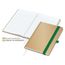 Match-Book White Bestseller A5 Natura braun-individuell, grün (braun;grün) (Art.-Nr. CA140540)