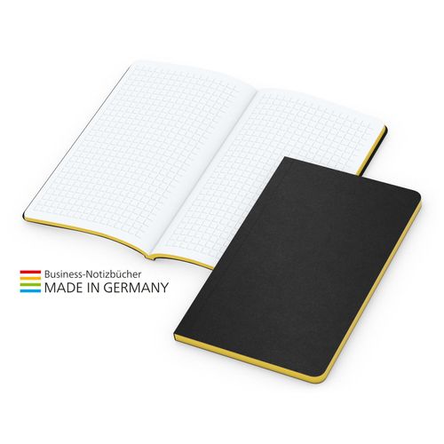 Tablet-Book Slim Bestseller Pocket, gelb (Art.-Nr. CA177808) - Design-Modell in moderner Broschurenform...