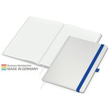 Match-Book White green+blue A4 (individuell / mittelblau) (Art.-Nr. CA208874)