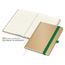 Match-Book Creme Bestseller Natura braun-individuell  A5, grün (braun;grün) (Art.-Nr. CA249724)