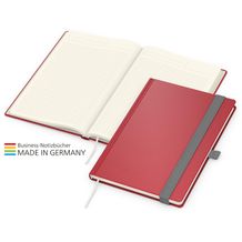 Vision-Book Creme Bestseller A5, rot inkl. Goldprägung (rot;gold) (Art.-Nr. CA266452)