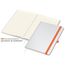 Match-Book Creme Bestseller A4 Cover-Star gloss-individuell, orange (individuell;orange) (Art.-Nr. CA278369)
