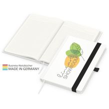 Match-Book green+blue A5 Cover-Star Recycling-Matt, schwarz (individuell;schwarz) (Art.-Nr. CA293893)