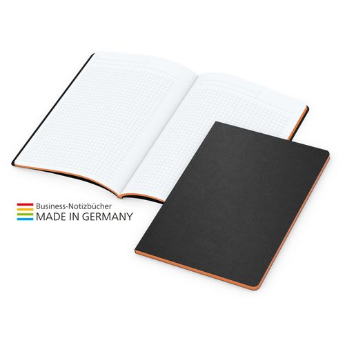Tablet-Book Slim Bestseller A5, orange (Art.-Nr. CA297877) - Design-Modell in moderner Broschurenform...