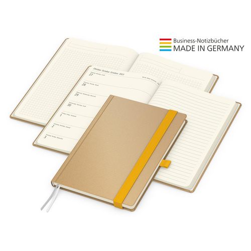 Match-Hybrid Creme Bestseller, Natura braun-individuell, gelb (Art.-Nr. CA298485) - Der Hybrid-Timer für jedes Corporat...