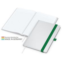 Match-Book White Bestseller A5 Cover-Star matt-individuell, grün (individuell;grün) (Art.-Nr. CA318228)