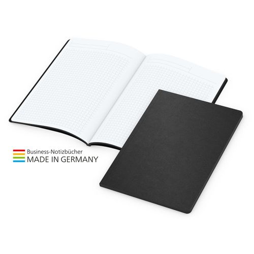 Tablet-Book Slim Bestseller A5, schwarz (Art.-Nr. CA350116) - Design-Modell in moderner Broschurenform...