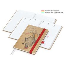 Match-Hybrid White Bestseller A4, Natura braun-individuell, rot (braun;rot) (Art.-Nr. CA355323)