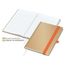 Match-Book White Bestseller A5 Natura braun-individuell, orange (braun;orange) (Art.-Nr. CA374451)