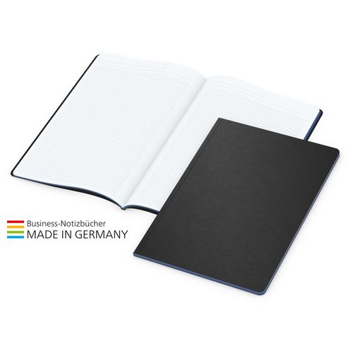 Tablet-Book Slim Bestseller A4, mittelblau (Art.-Nr. CA376168) - Design-Modell in moderner Broschurenform...
