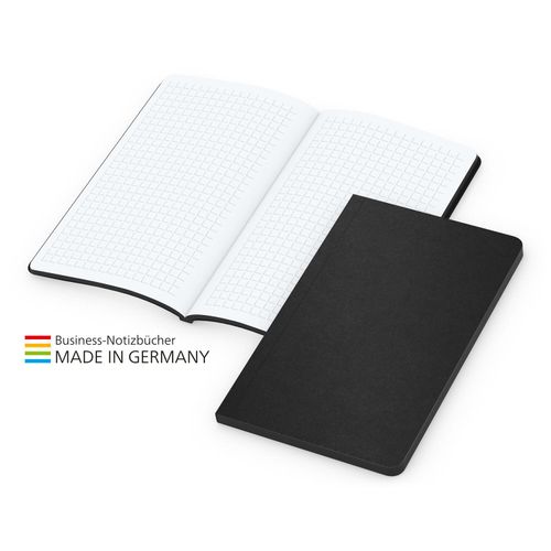 Tablet-Book Slim Bestseller Pocket, schwarz (Art.-Nr. CA440226) - Design-Modell in moderner Broschurenform...