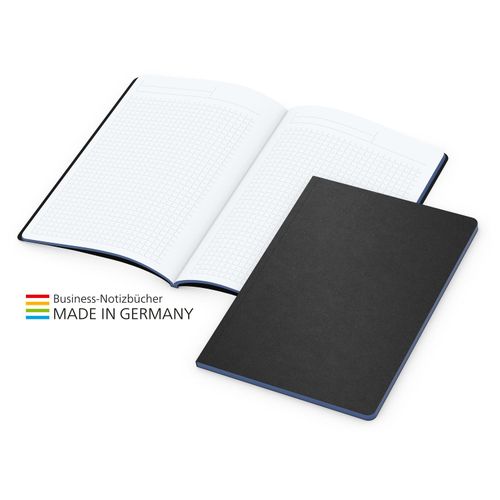 Tablet-Book Slim Bestseller A5, mittelblau (Art.-Nr. CA475946) - Design-Modell in moderner Broschurenform...