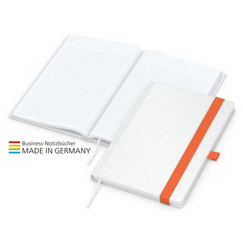 Match-Book White Bestseller A4 Natura individuell, orange (Art.-Nr. CA590493) - Im Einklang mit dem Corporate Desig...