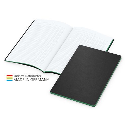 Tablet-Book Slim Bestseller A5, grün (Art.-Nr. CA628782) - Design-Modell in moderner Broschurenform...