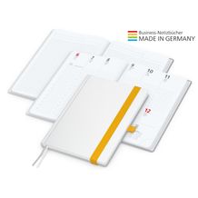 Match-Hybrid White bestseller A5, Cover-Star gloss, gelb (gloss-individuell / gelb) (Art.-Nr. CA636036)