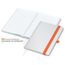 Match-Book White Bestseller A5 Cover-Star gloss-individuell, orange (individuell;orange) (Art.-Nr. CA789766)