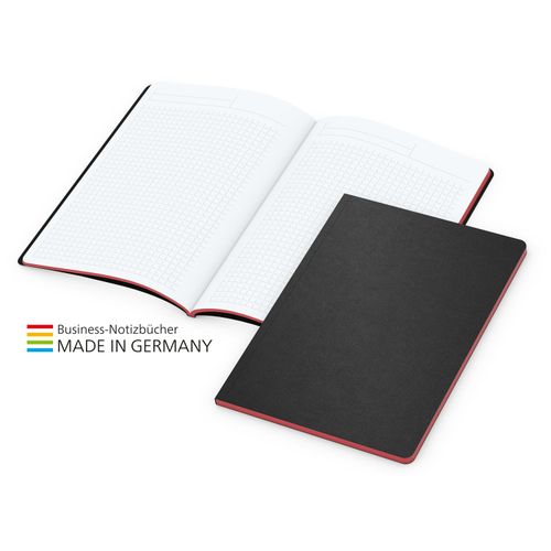 Tablet-Book Slim Bestseller A5, rot (Art.-Nr. CA872044) - Design-Modell in moderner Broschurenform...
