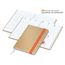 Match-Hybrid White Bestseller A5, Natura braun-individuell, orange (braun;orange) (Art.-Nr. CA924301)