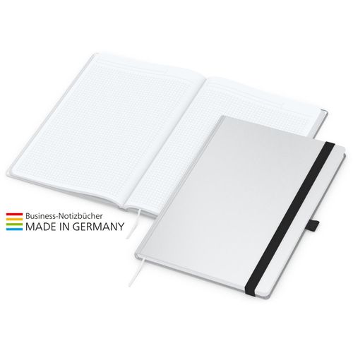 Match-Book White Bestseller A4 Cover-Star gloss-individuell, schwarz (Art.-Nr. CA966316) - Im Einklang mit dem Corporate Desig...