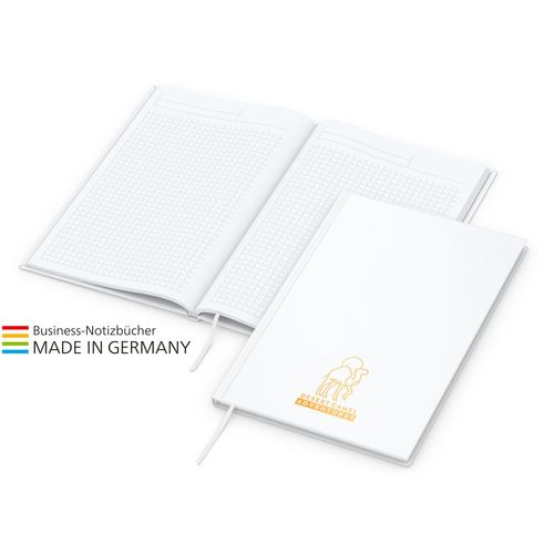 Memo-Book x.press A5, matt-weiß (Art.-Nr. CA988483) - Preisgünstig, leicht und reduziert au...