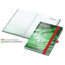 In-Book Round bestseller A5, gloss, rot (gloss-individuell;rot) (Art.-Nr. CA998811)