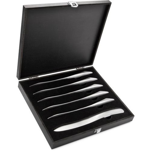 ROMINOX® Steakmesser-Set // Kuto (Art.-Nr. CA189834) - 6 hochwertige Edelstahl-Steakmesser mit...