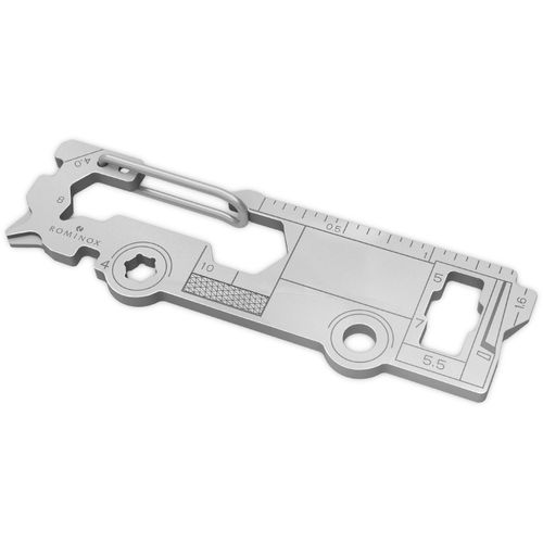 ROMINOX® Key Tool // Bus - 18 Funktionen (Art.-Nr. CA216544) - Multitool (aus robustem Edelstahl) fü...