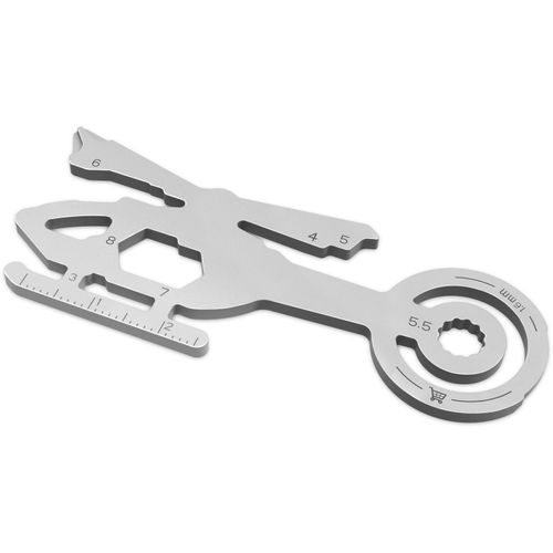 ROMINOX® Key Tool // Helicopter - 18 Funktionen (Art.-Nr. CA755887) - Multitool (aus robustem Edelstahl) fü...