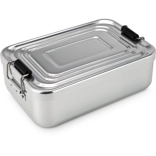 ROMINOX® Lunchbox // Quadra Silber (Art.-Nr. CA891624) - Klassisch, praktisch, leicht und stabil,...