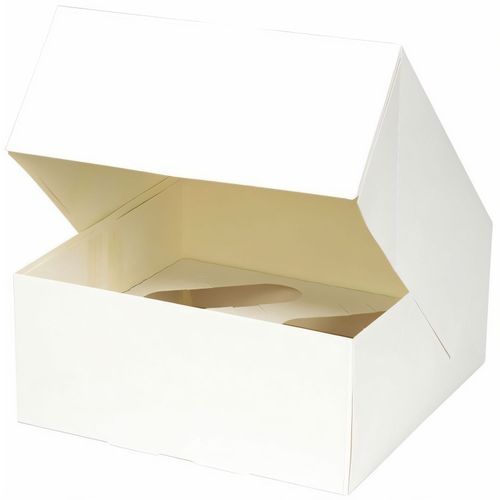 4er Cupcake-Boxen inkl. Einlage, PLA-Fenster, [100er Pack] (Art.-Nr. CA143886) - 4er Cupcake-Boxen inkl. Einlage, PLA-Fen...
