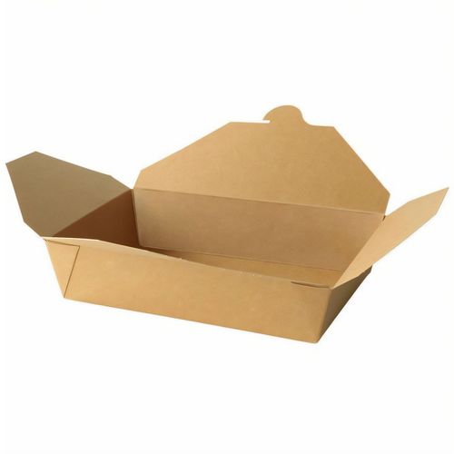 Take-away-Karton-Boxen 1100 ml, [280er Pack] (Art.-Nr. CA249812) - Take-away-Karton-Boxen 1100 ml, braun
