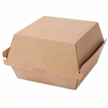 Take-away-Burger-Boxen 16, 8 x 15, 4 x 9, 8 cm, Kraftkarton, [200er Pack] (Braun) (Art.-Nr. CA251075)
