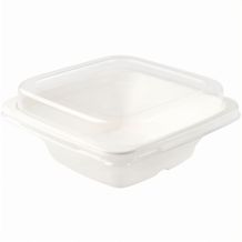 Zuckerrohr-Schalen 600 ml, 18 x 18 x 6 cm, quadratisch [400er Pack] (weiß) (Art.-Nr. CA346364)