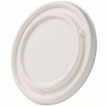Zuckerrohr-Deckel Ø 105 mm, rund [600er Pack] (weiß) (Art.-Nr. CA347935)