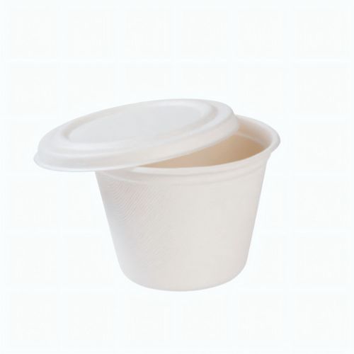 Zuckerrohr-Suppen-Becher 375 ml, Ø 105 mm [600er Pack] (Art.-Nr. CA397765) - Zuckerrohr-Suppen-Becher 375 ml, Ø 10...