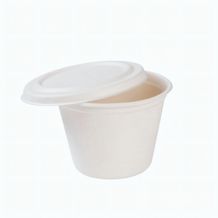 Zuckerrohr-Suppen-Becher 375 ml, Ø 105 mm [600er Pack] (weiß) (Art.-Nr. CA397765)