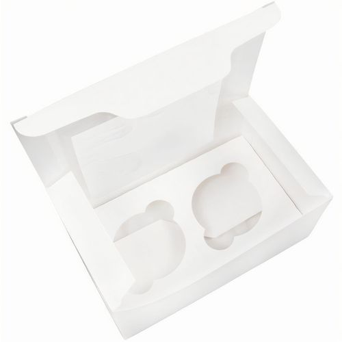 Karton-Einlagen für 2er Cupcake-Boxen, [1000er Pack] (Art.-Nr. CA403126) - Karton-Einlagen für 2er Cupcake-Boxen...