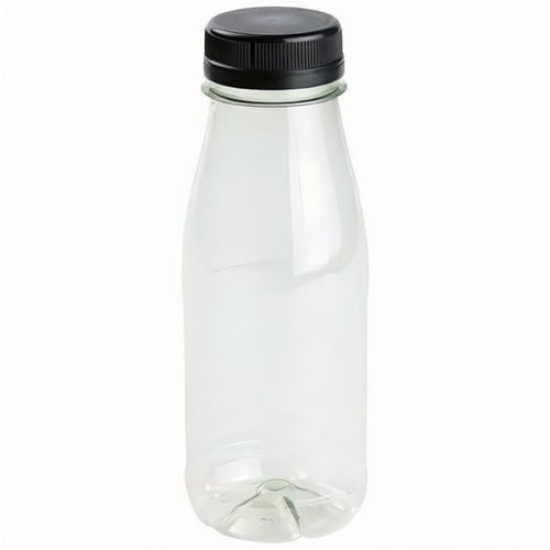 rPET-Flaschen 250 ml, klar, Deckel [260er Pack] (Art.-Nr. CA505229) - rPET-Flaschen 250 ml, klar, Deckel...