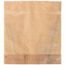 Papier-Snacktasche, Bio-Folie, 17, 5 x 20 cm, Palmblatt-Optik [500er Pack] (Braun) (Art.-Nr. CA543968)