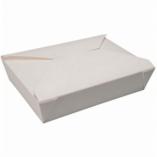 Take-away-Karton-Boxen 1100 ml, PE-beschichtet [250er Pack] (Art.-Nr. CA651096) - Take-away-Karton-Boxen 1100 ml, weiß...