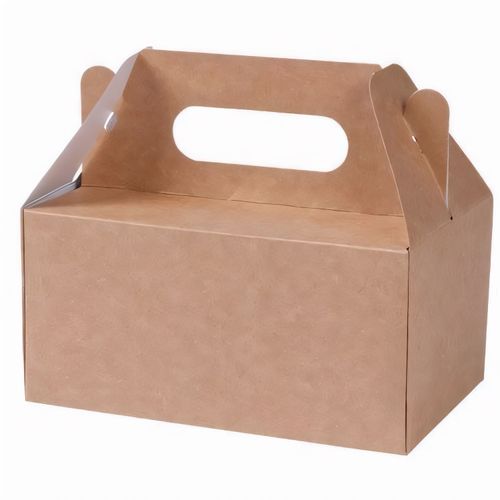 Karton-Gebäckboxen mit Griff S, 18 x 11 x 15, 5 cm, faltbar [150er Pack] (Art.-Nr. CA683634) - Karton-Gebäckboxen mit Griff S, 18 ...
