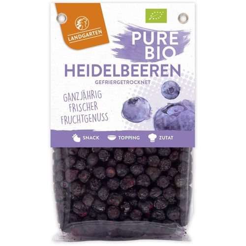 Pure Bio Heidelbeeren (20g) (Art.-Nr. CA144962) - gefriergetrocknete Heidelbeeren