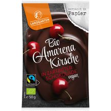 Bio Amarenakirsch in Zartbitterschokolade (50g) (bunt) (Art.-Nr. CA243925)